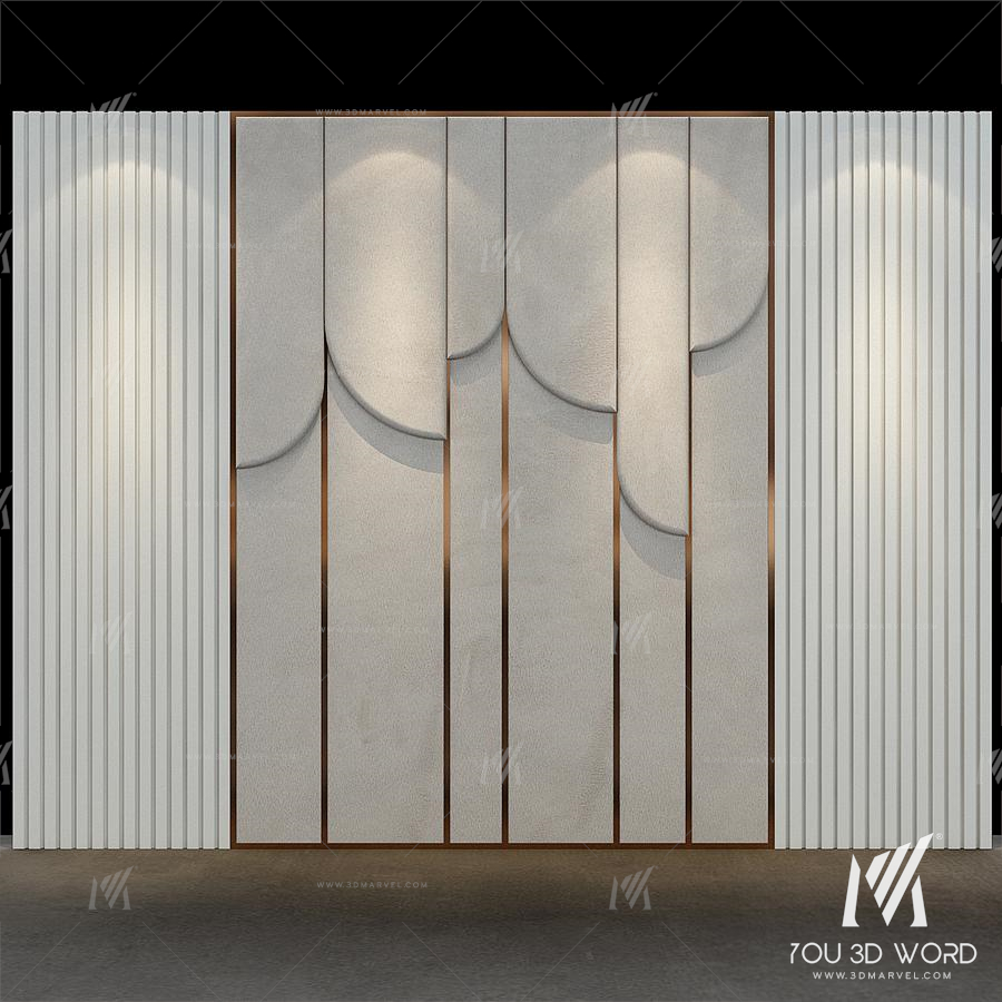 Decorative panel set 77